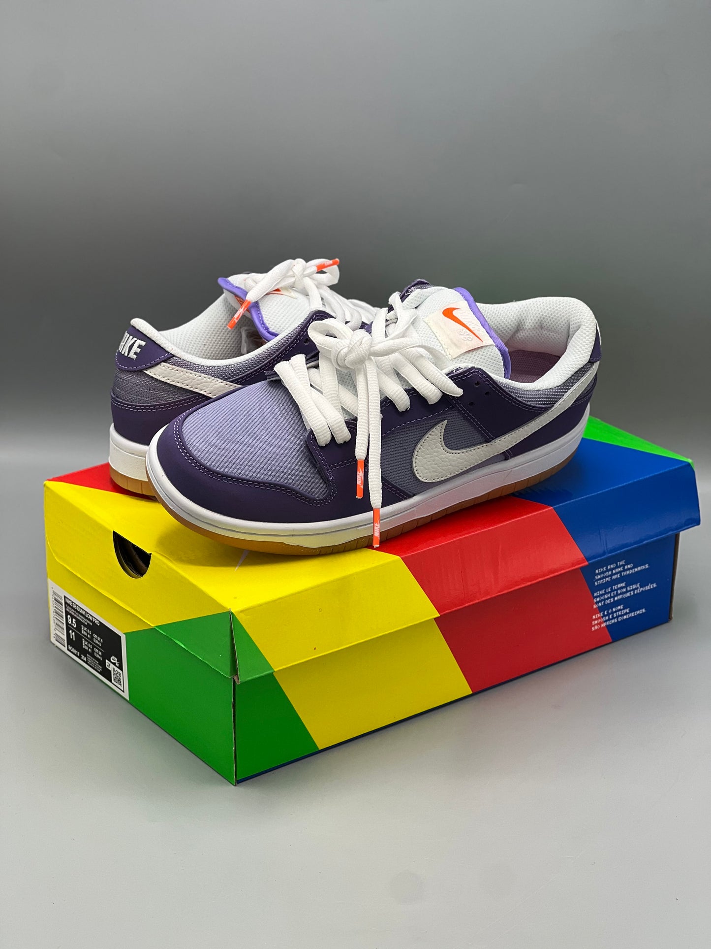 Nike sb Dunk Court purple
