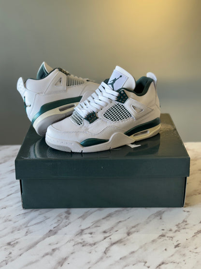 Air Jordan retro 4 oxidized green