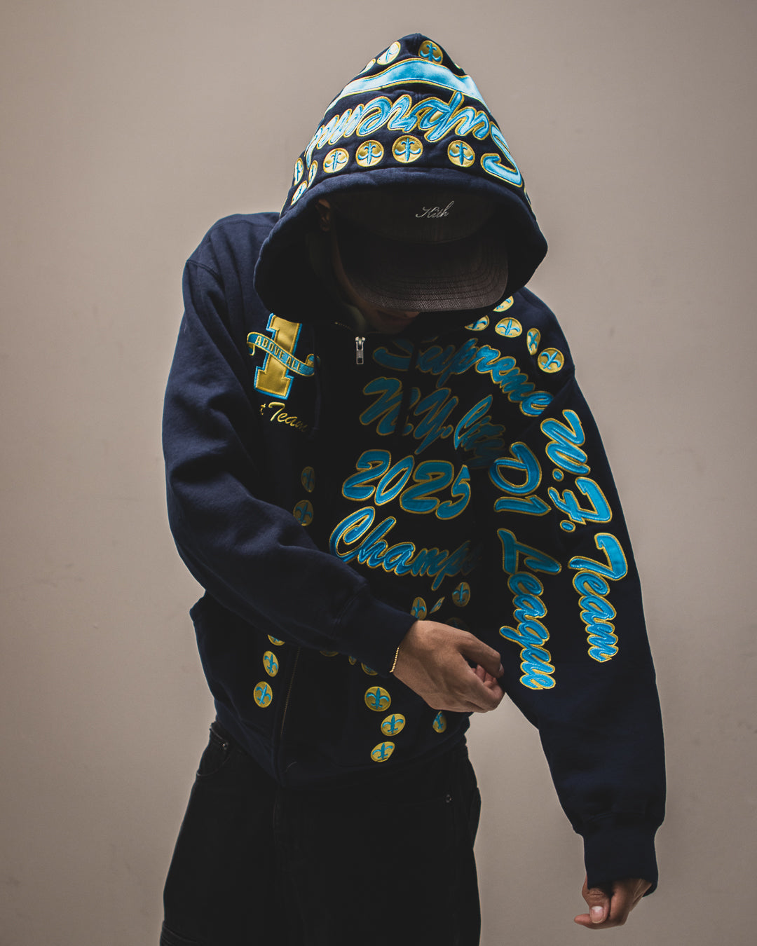 SUPREME NAVY LEAGUE CHAMPIONS AZUL