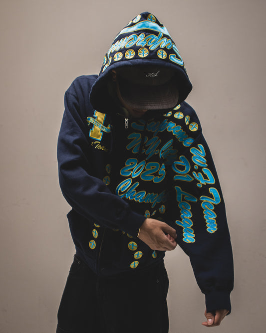 SUPREME NAVY LEAGUE CHAMPIONS AZUL