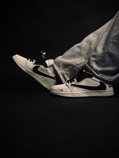 Air Jordan retro 1 low x stussy