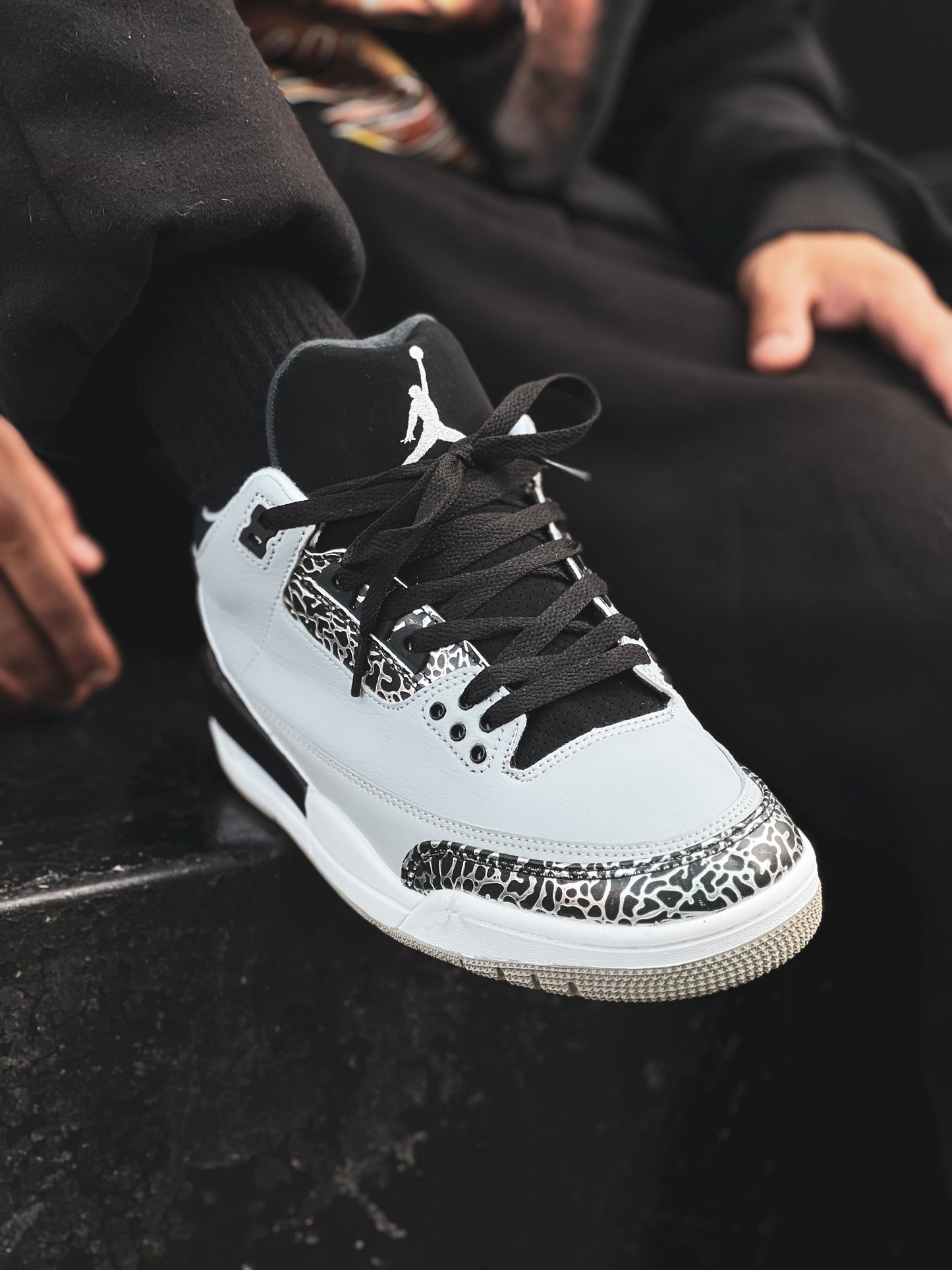 Air jordan retro 3 wolf grey