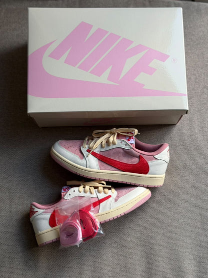 Air Jordan 1 Low x Travis Scott "Tropical Pink"
