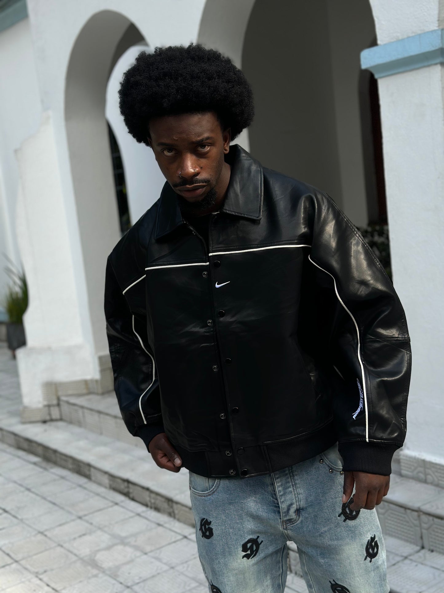 Chaqueta Nike X Supreme Varsity