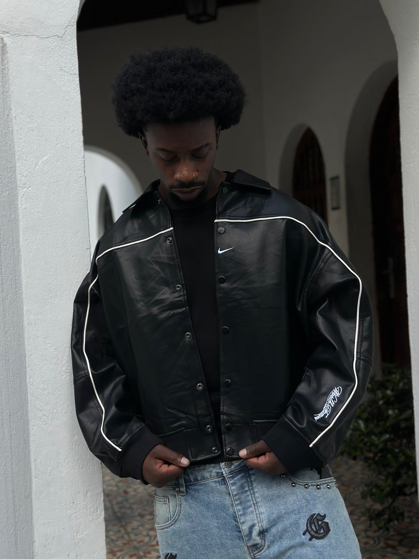 Chaqueta Nike X Supreme Varsity