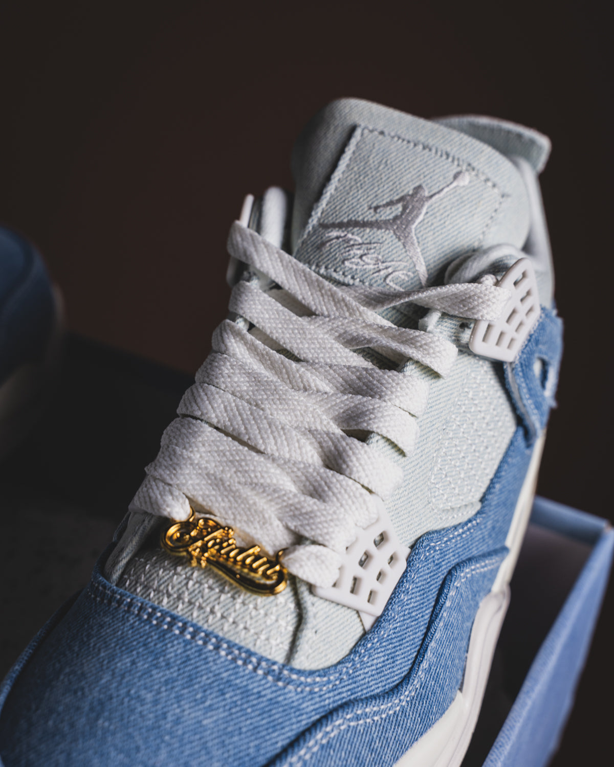 Jordan Retro 4 Tex Denim Blue(G5)