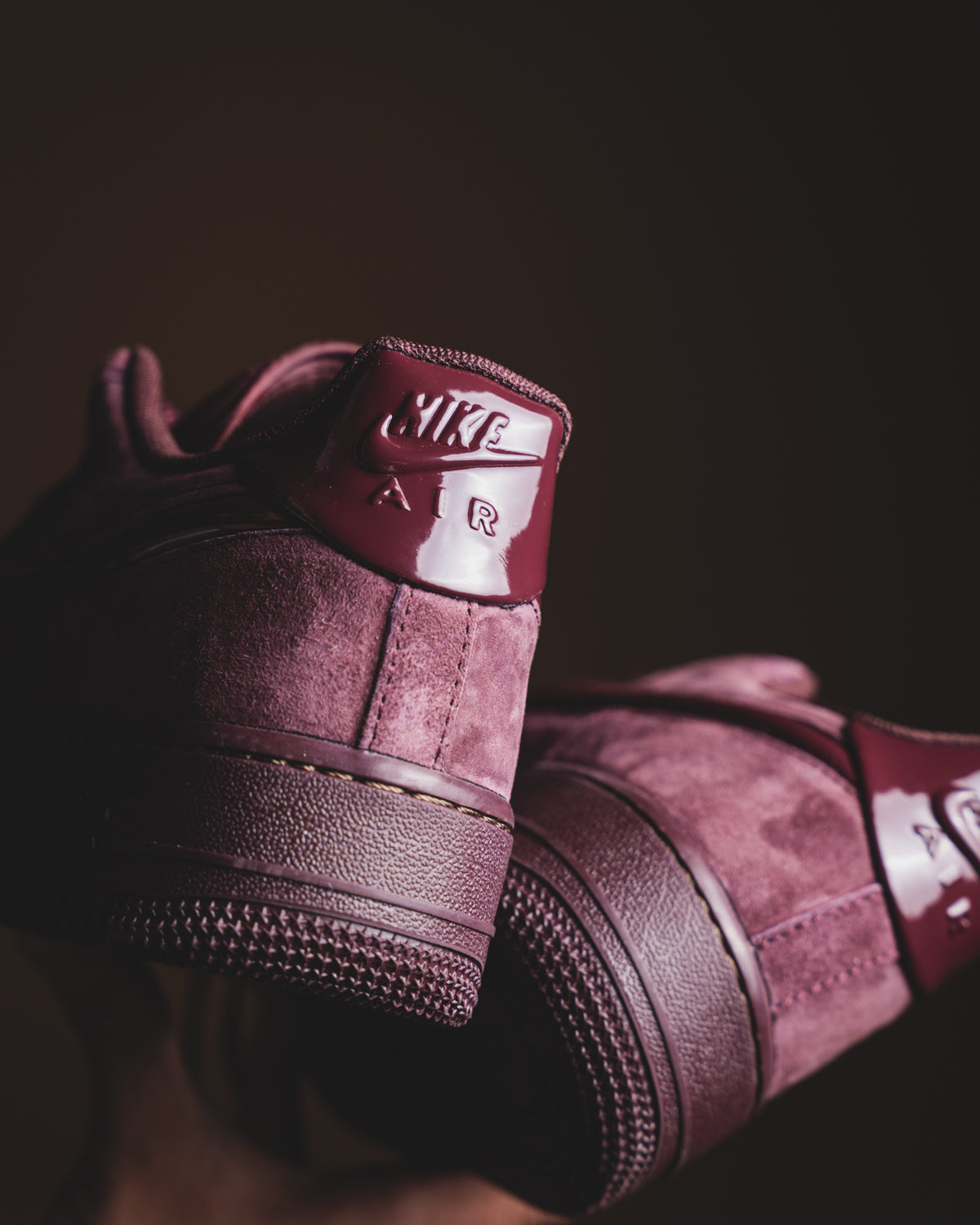 Nike Air Force One Burgundy Crush