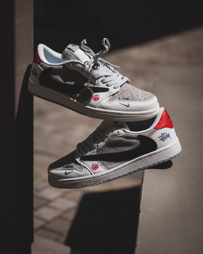 Jordan 1 Low Travis X Stussy