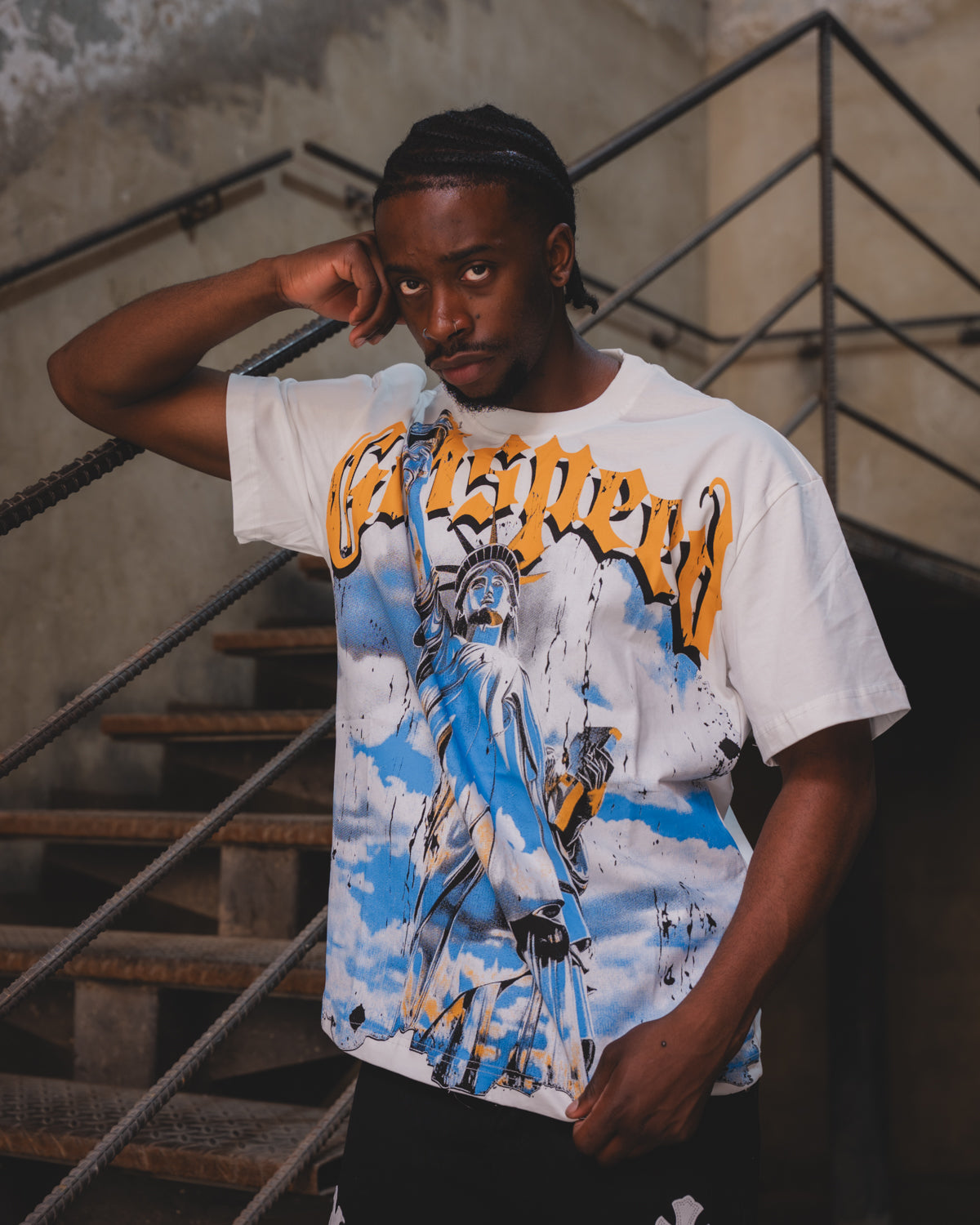 Camiseta Godspeed Chrome Liberty