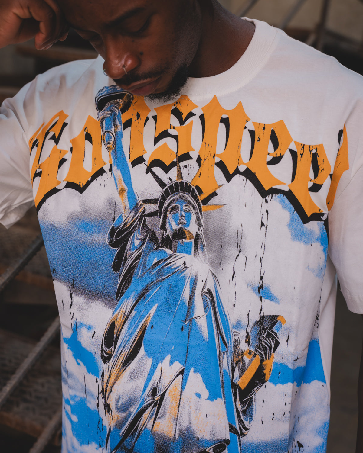 Camiseta Godspeed Chrome Liberty