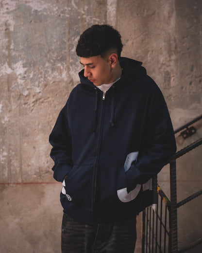 Buzo Supreme Big Logo Zip Up