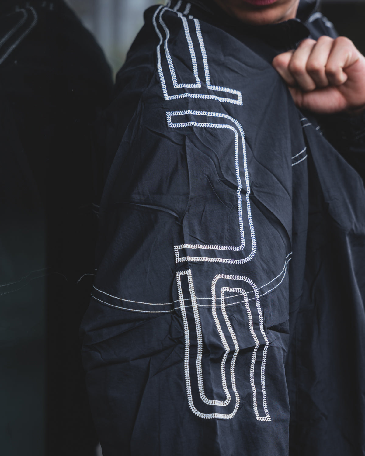 Chaqueta Supreme Black White