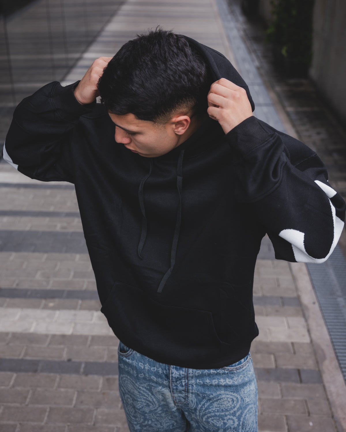Buzo Supreme Black Jacquard