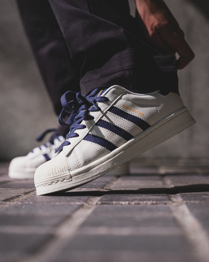 Adidas Superstar Blanca / Azul Rey