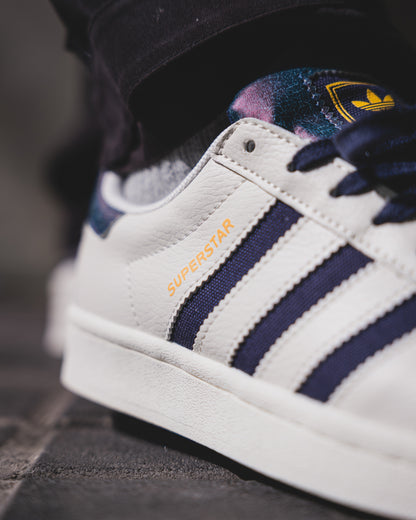 Adidas Superstar Blanca / Azul Rey