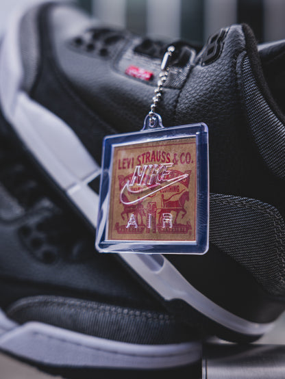 Jordan 3 x Levi's Black