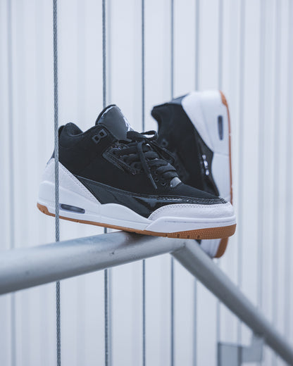 Jordan Retro 3 "Black White Gum"