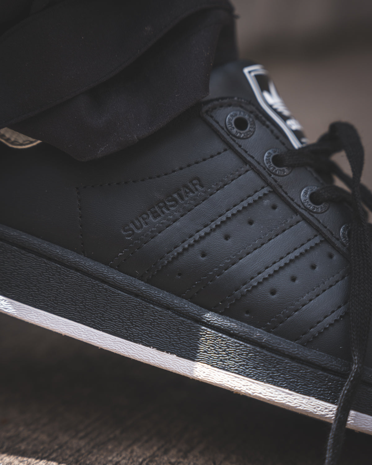 Adidas Superstar Total Black