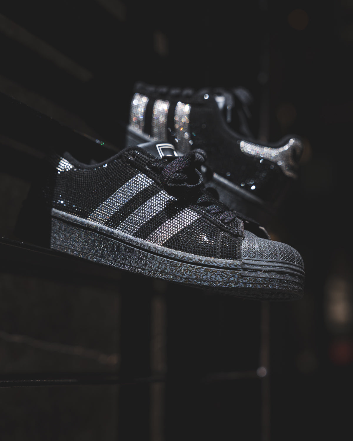 Adidas Superstar Black Silver