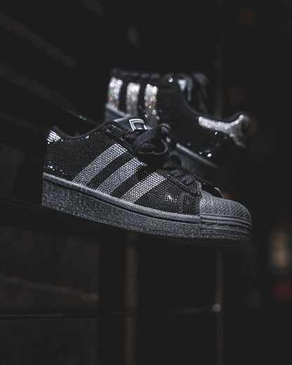Adidas Superstar Black Silver