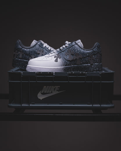 Nike Air Force 1 Chrome Hearts