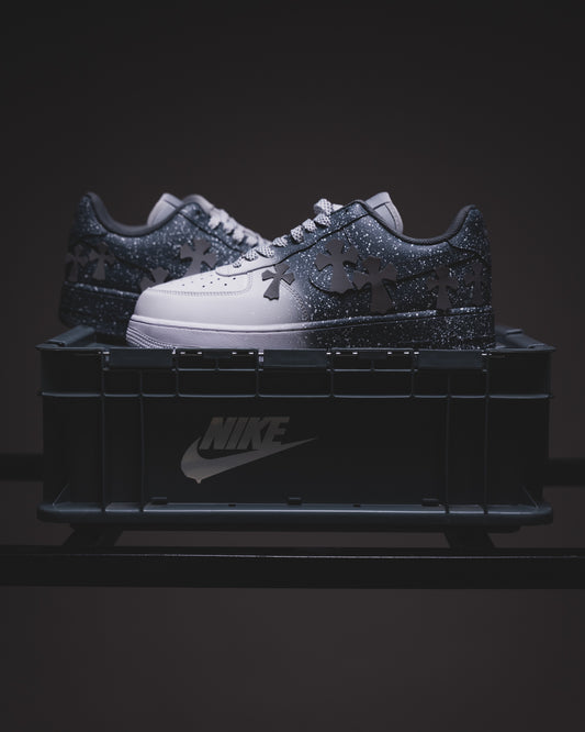 Nike Air Force 1 Chrome Hearts