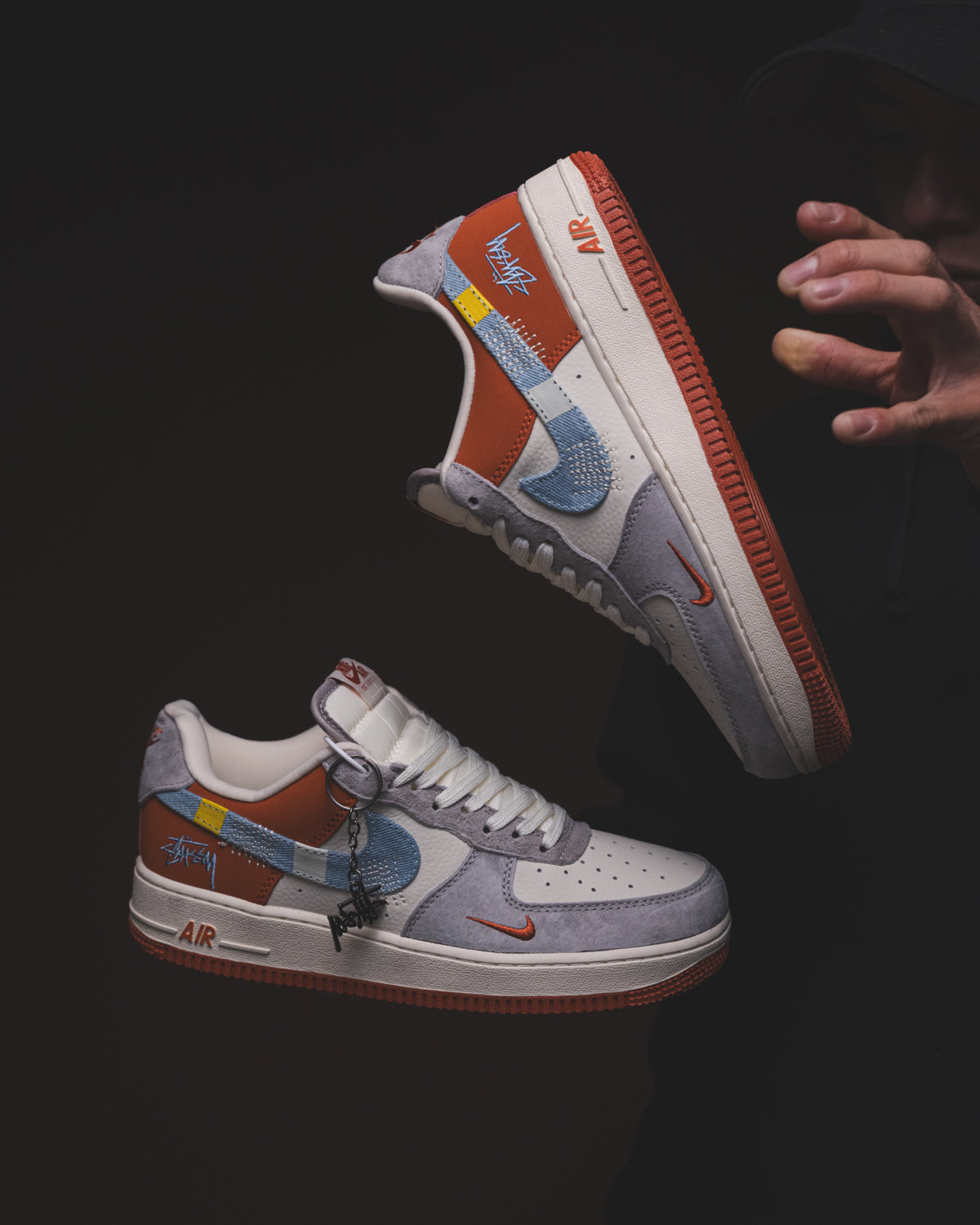 Nike Air Force 1 Low x Stüssy "Fossil"
