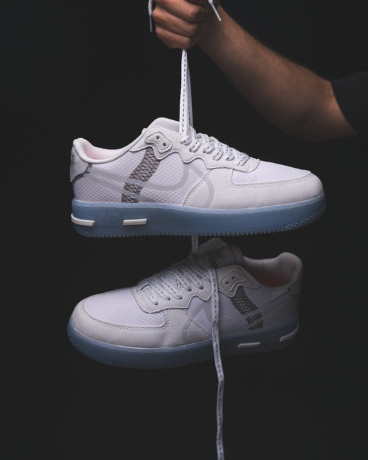 Nike Air Force 1 React "White Ice"