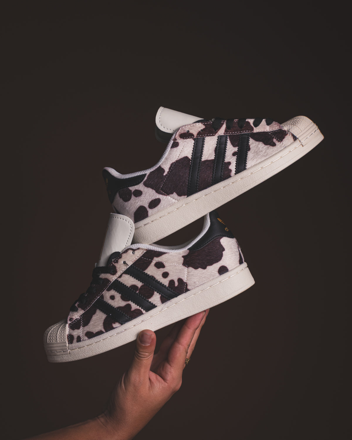 Adidas Superstar II W Cow Print
