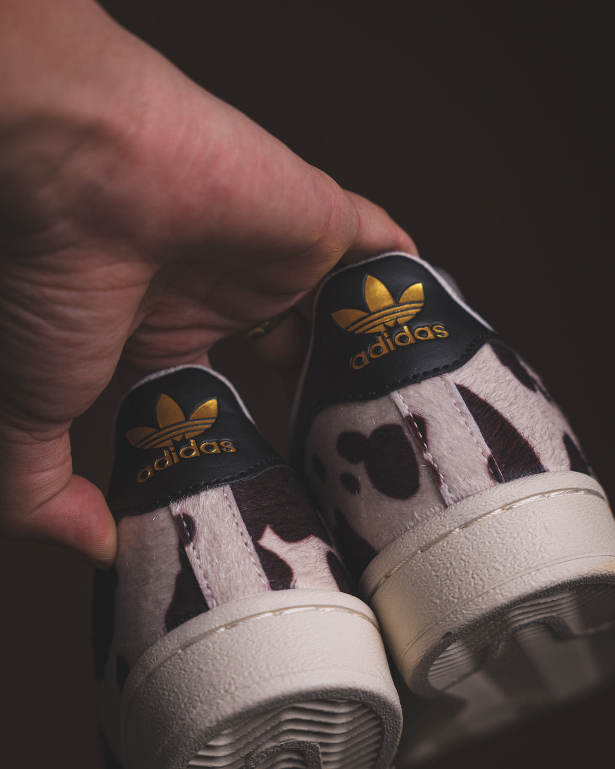 Adidas Superstar II W Cow Print