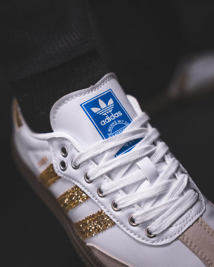 Adidas Samba Golden/White