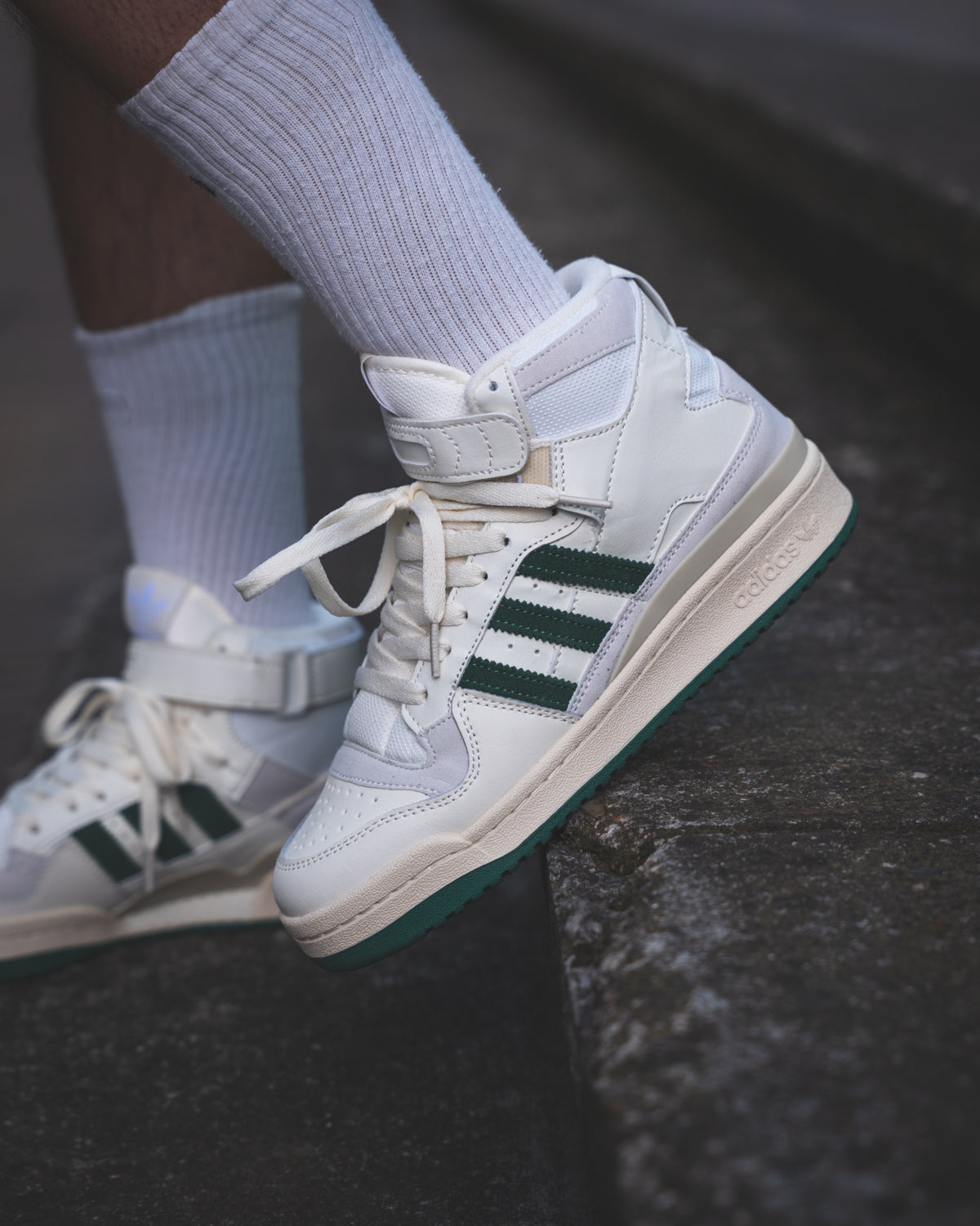 Adidas Forum 84 Hi White/Green
