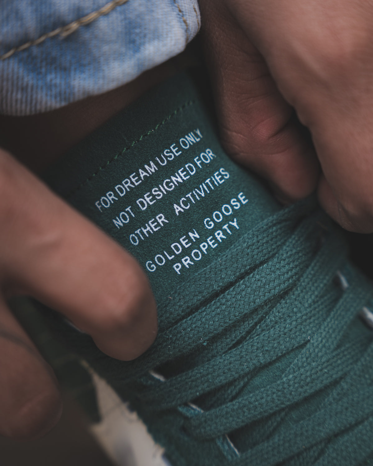 Golden Goose Ball Star Green