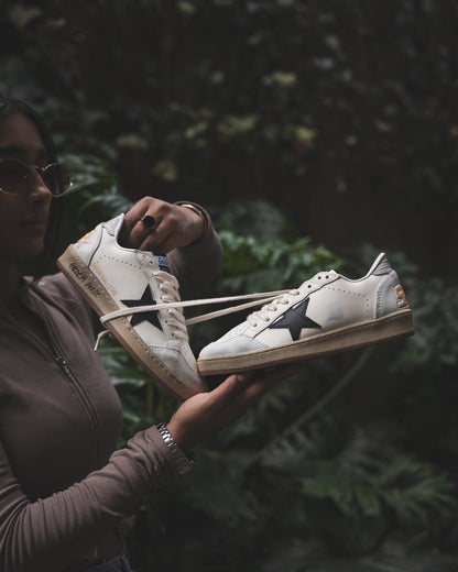 Golden Goose Ball Star Grey/Black