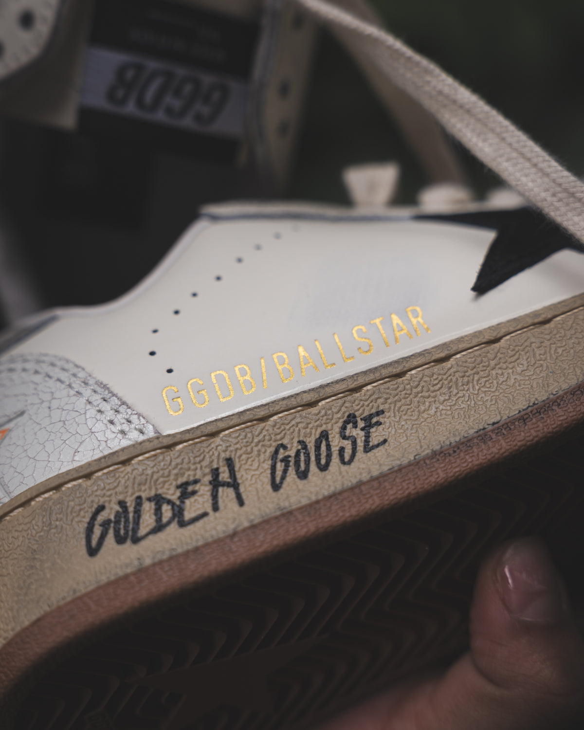 Golden Goose Ball Star Grey/Black