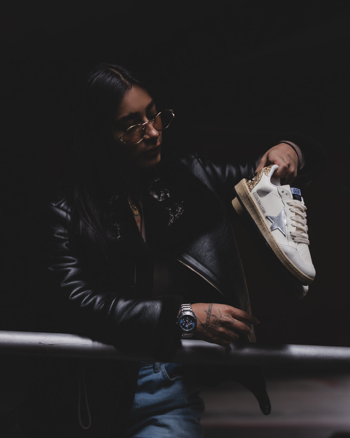 Golden Goose Ball Star Golden/Grey