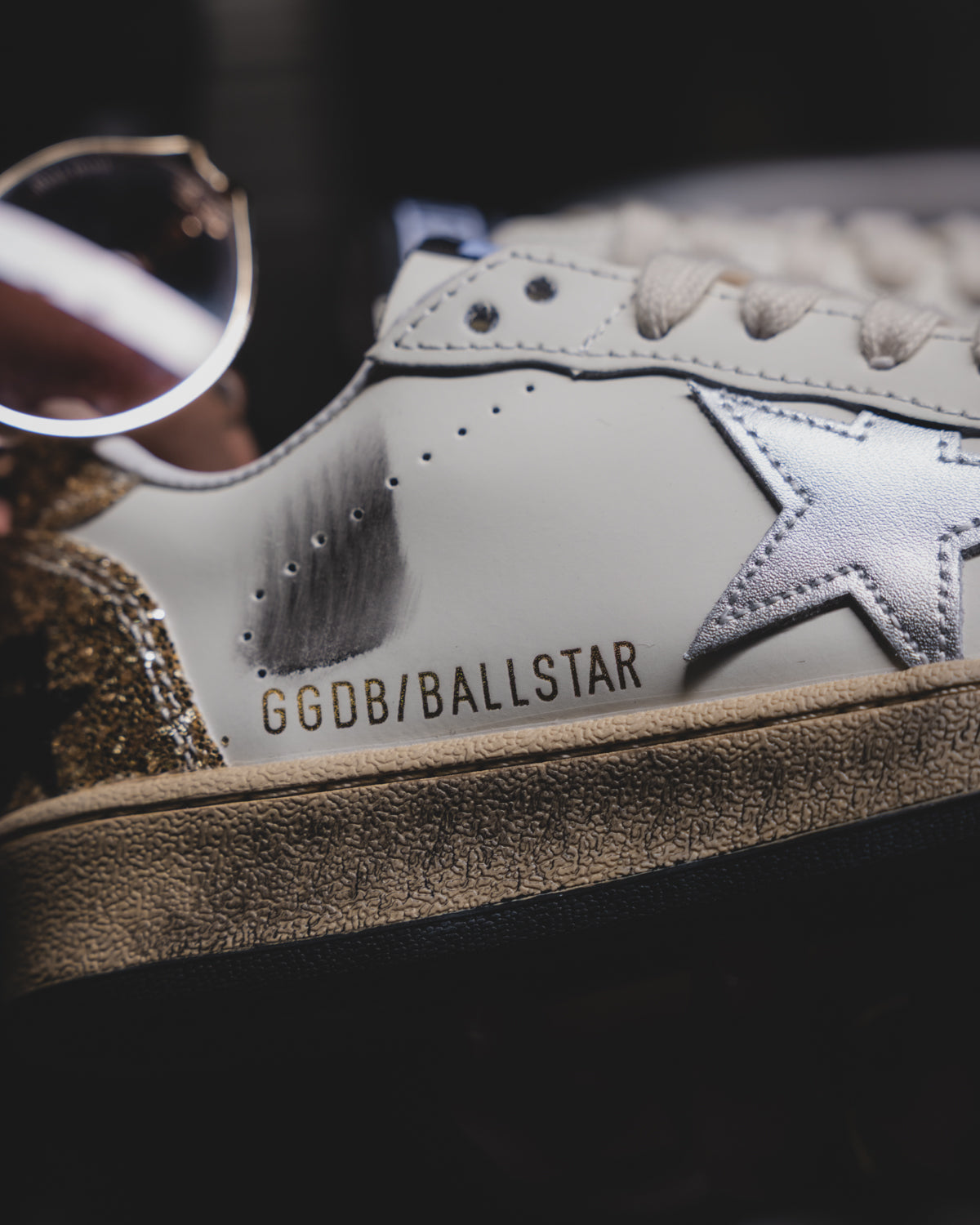 Golden Goose Ball Star Golden/Grey