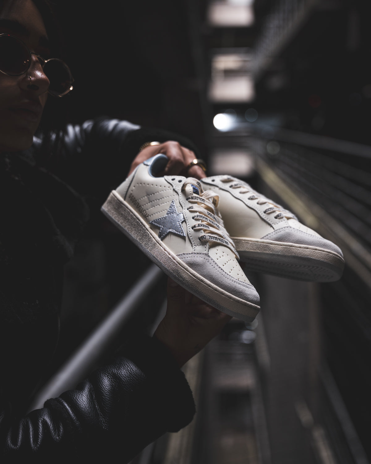 Golden Goose Ball Star Baby Blue