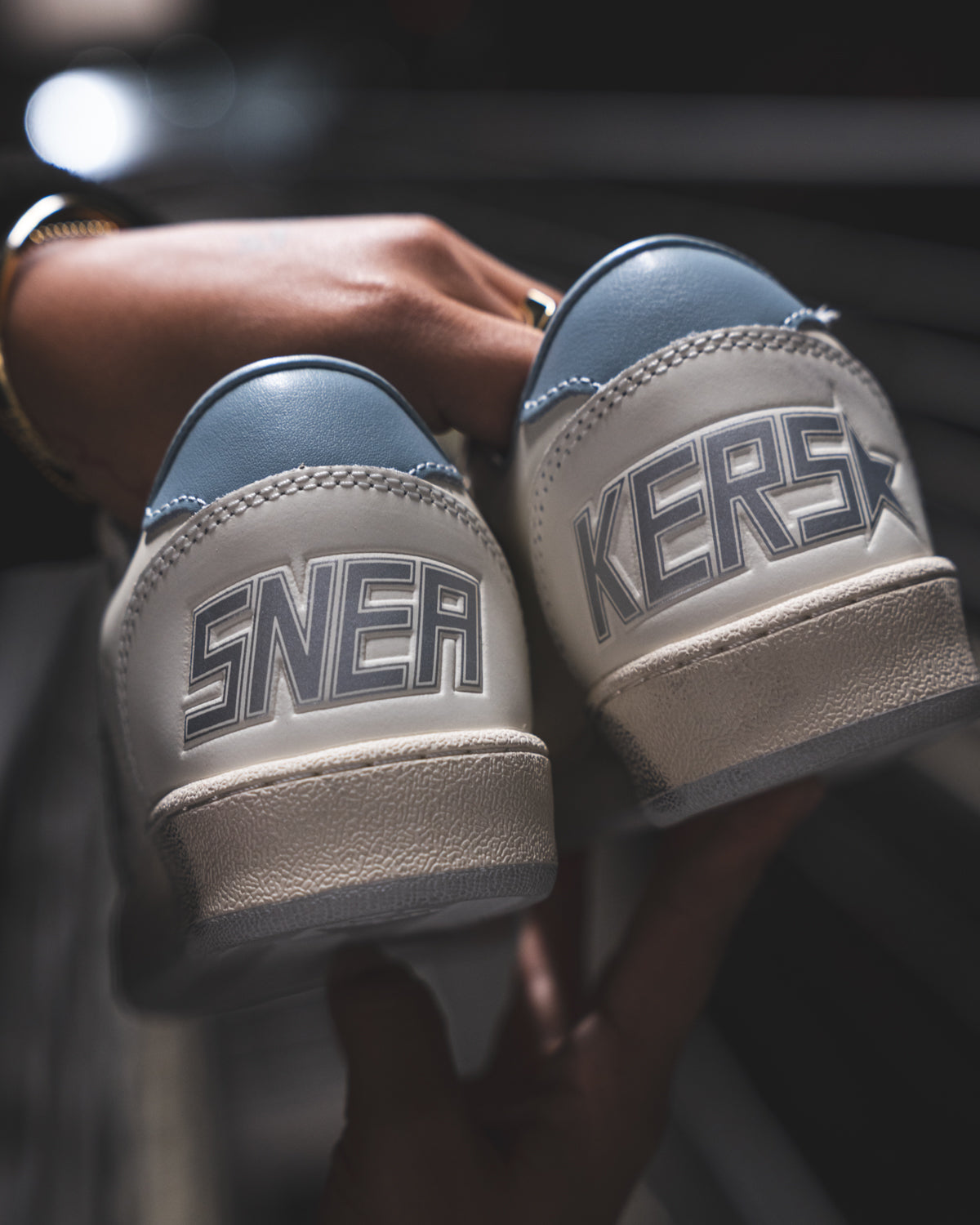 Golden Goose Ball Star Baby Blue