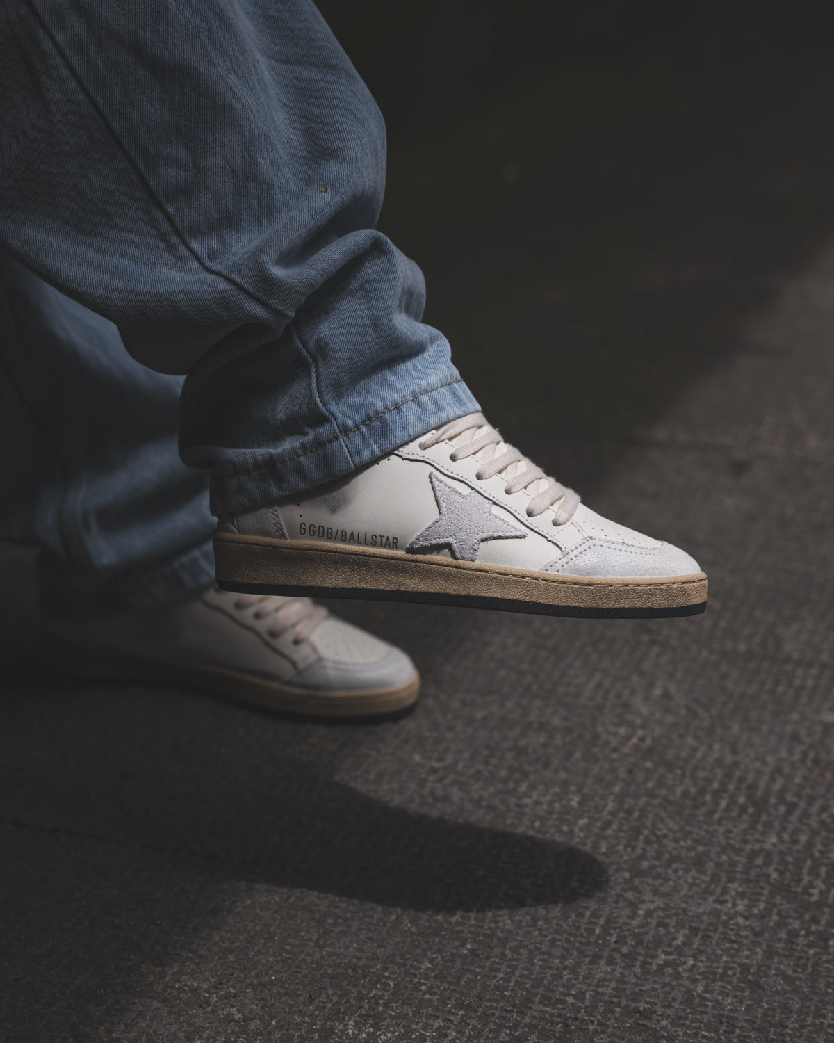 Golden Goose Ball Star Grey/Black