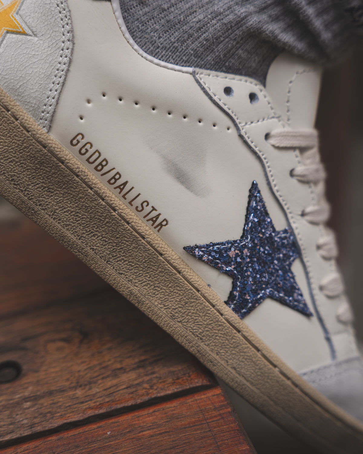 Golden Goose Ball Star Blue/Yellow