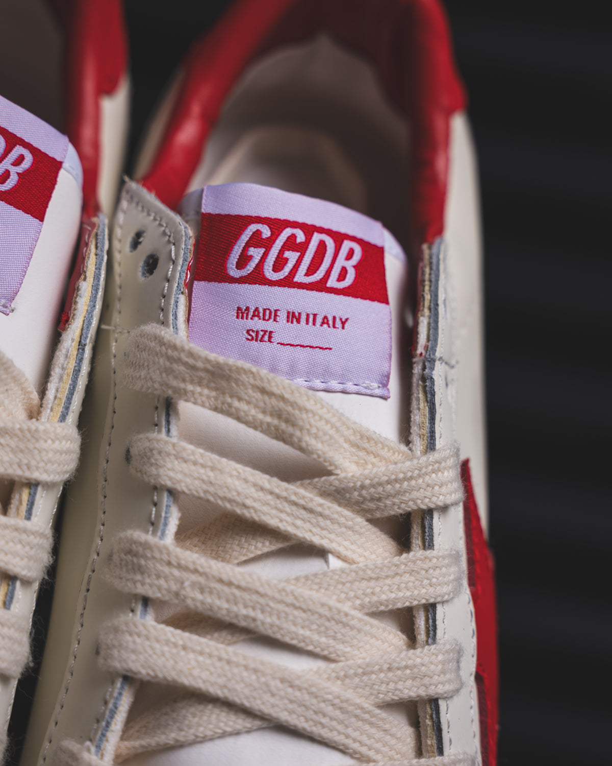 Golden Goose Ball Star White/Red