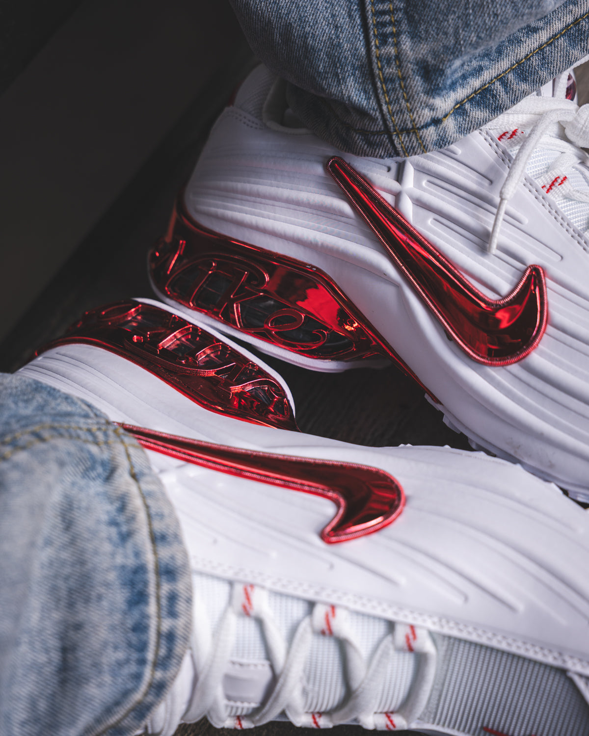 Nike Air Max Ultra White/Metal Red