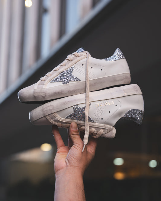 Golden Goose Ball Star White/Silver