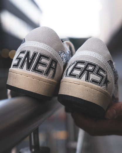 Golden Goose Ball Star Beige/Silver