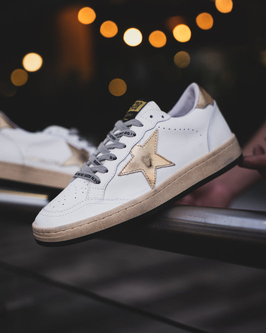 Golden Goose Ball Star White/Golden