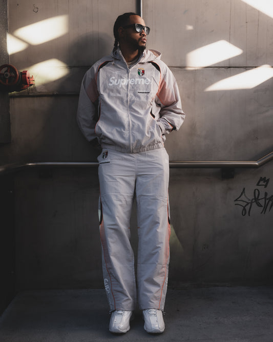Supreme x Umbro Track Jacket Grey