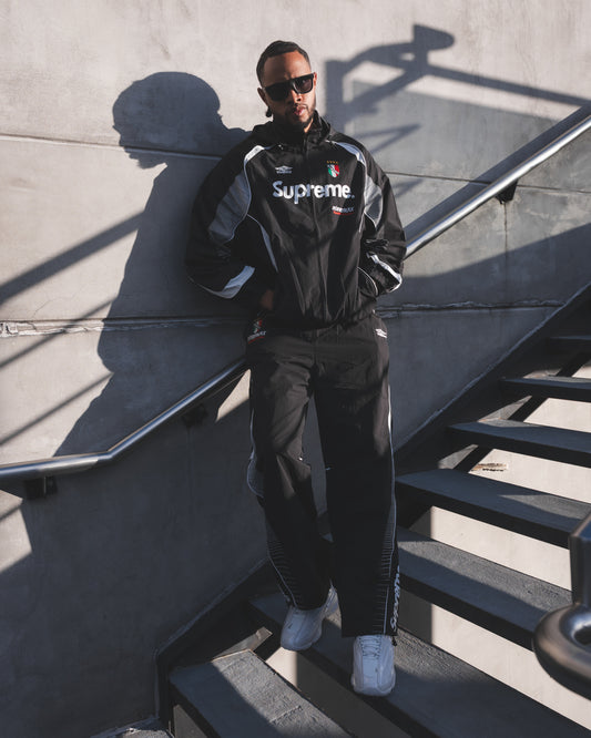 Supreme x Umbro Track Jacket Black