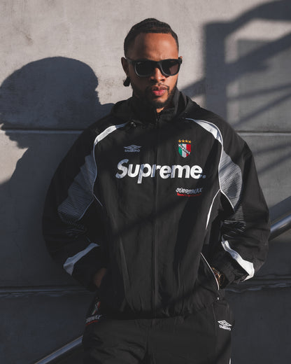Supreme x Umbro Track Jacket Black