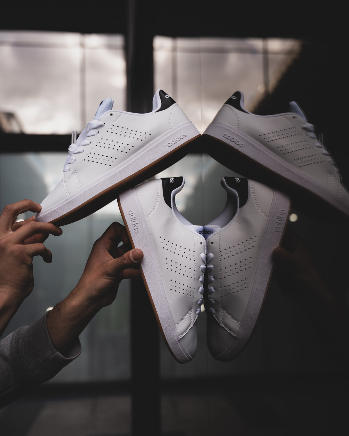Adidas Advantage Base 2.0 White/Black